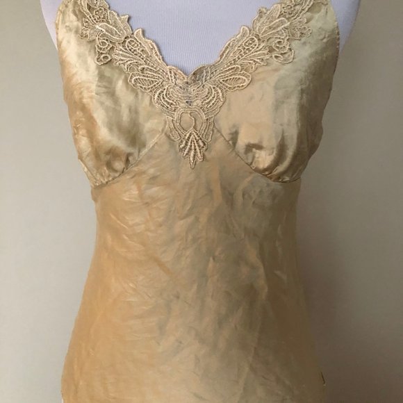 Silk Camisole Small Beige . . - Picture 3 of 9